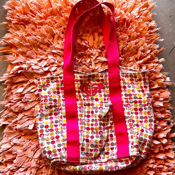 Roxy Denim Canvas Tote - Picture 1 of 4